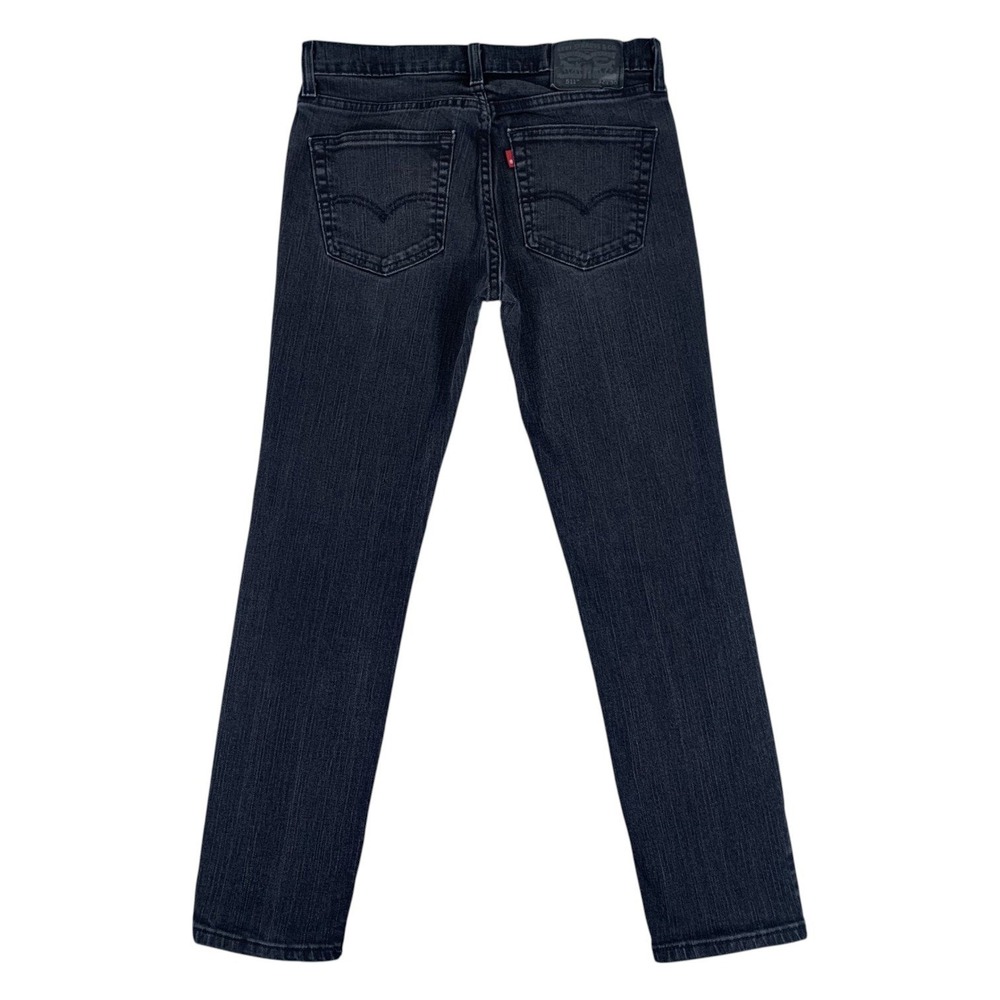 Levi's 511 Slim Fit Jeans Mens 32x30 Black Faded Denim Pants